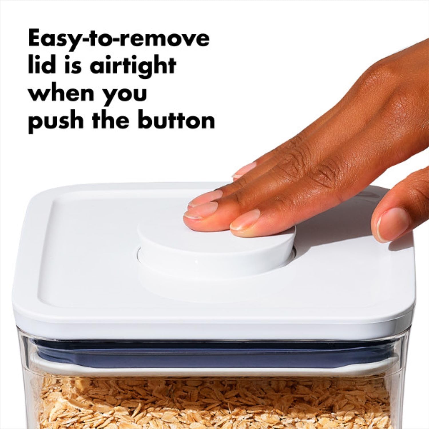 Foto 5 pulgar | Recipiente De Almacenamiento De Alimentos Oxo Good Grips Pop Big Square 4.2l - Venta Internacional.