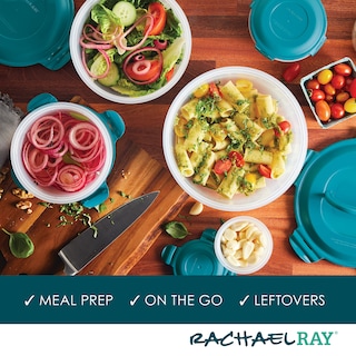 Foto 5 | Contenedor De Almacenamiento De Alimentos Rachael Ray A Prueba De Fugas, Juego De 10 Piezas - Venta Internacional.