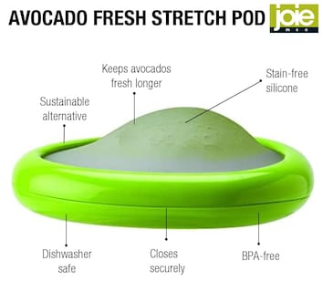 Foto 2 | Recipiente De Almacenamiento De Aguacate Joie Fresh Stretch Pod Silicone - Venta Internacional.
