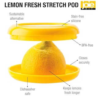 Foto 2 | Recipiente De Almacenamiento Joie Fresh Stretch Pod Lemon Silicone - Venta Internacional.