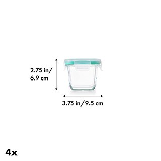 Foto 2 | Set De Contenedores Oxo Good Grips Smart Seal A Prueba De Fugas 120 Ml X2 - Venta Internacional.