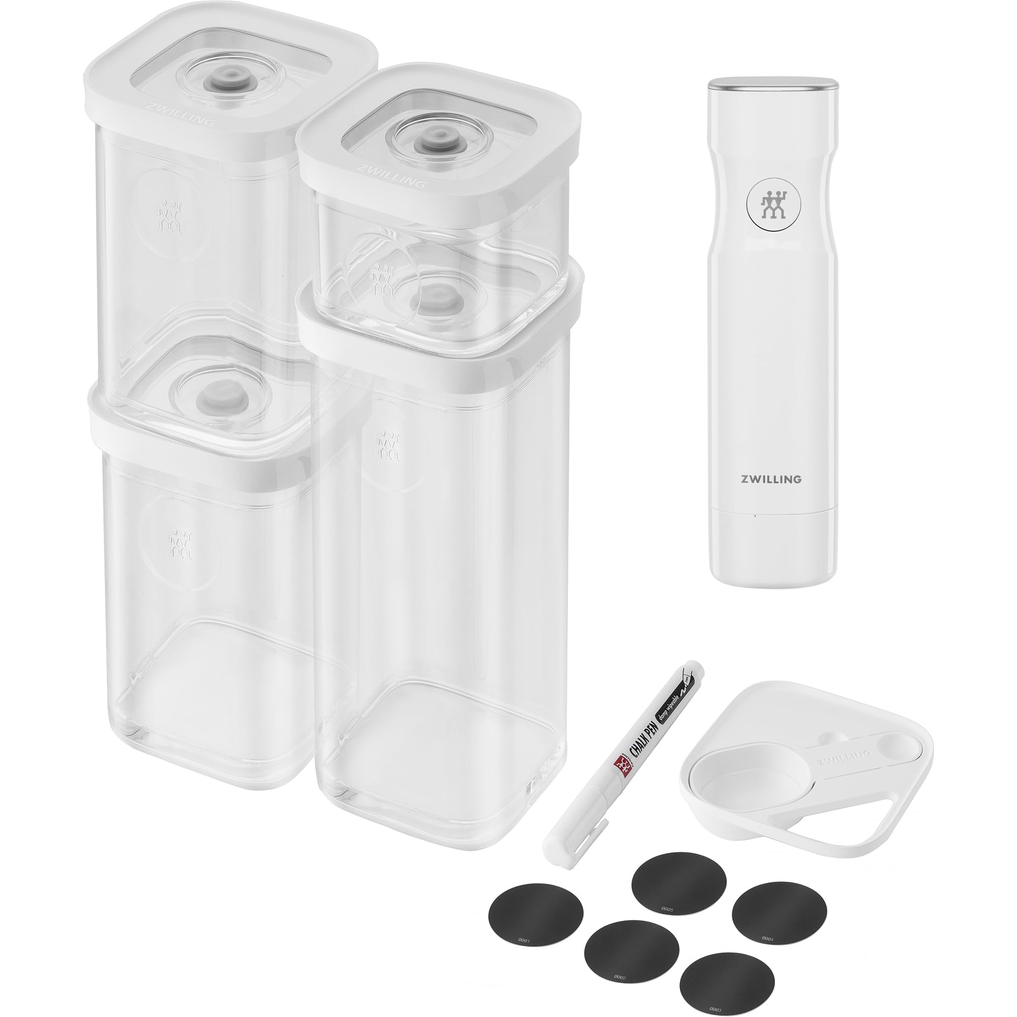 Foto 2 pulgar | Juego De Contenedores De Almacenamiento De Alimentos Zwilling Cube De 6 Piezas Con Sellador Al Vacío - Venta Interna