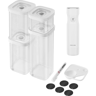 Foto 1 | Juego De Contenedores De Almacenamiento De Alimentos Zwilling Cube De 6 Piezas Con Sellador Al Vacío - Venta Interna