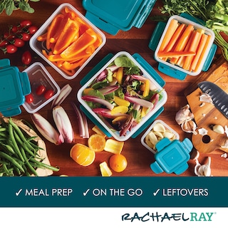 Foto 6 | Contenedor De Almacenamiento De Alimentos Rachael Ray A Prueba De Fugas, Juego De 10 Piezas - Venta Internacional.