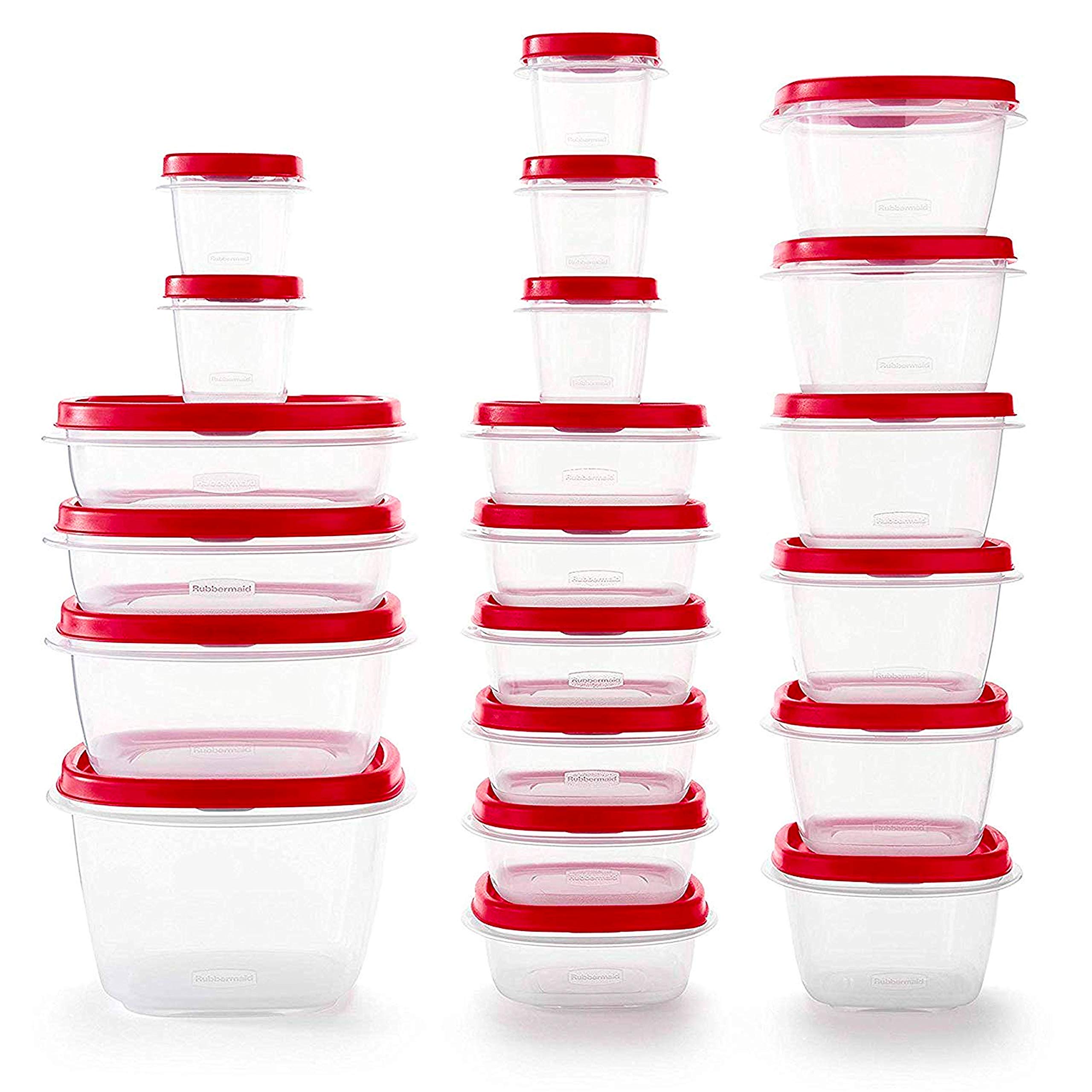 Foto 1 | Recipientes Rubbermaid Para Almacenamiento De Alimentos, 42 Piezas, Con Tapas - Venta Internacional.