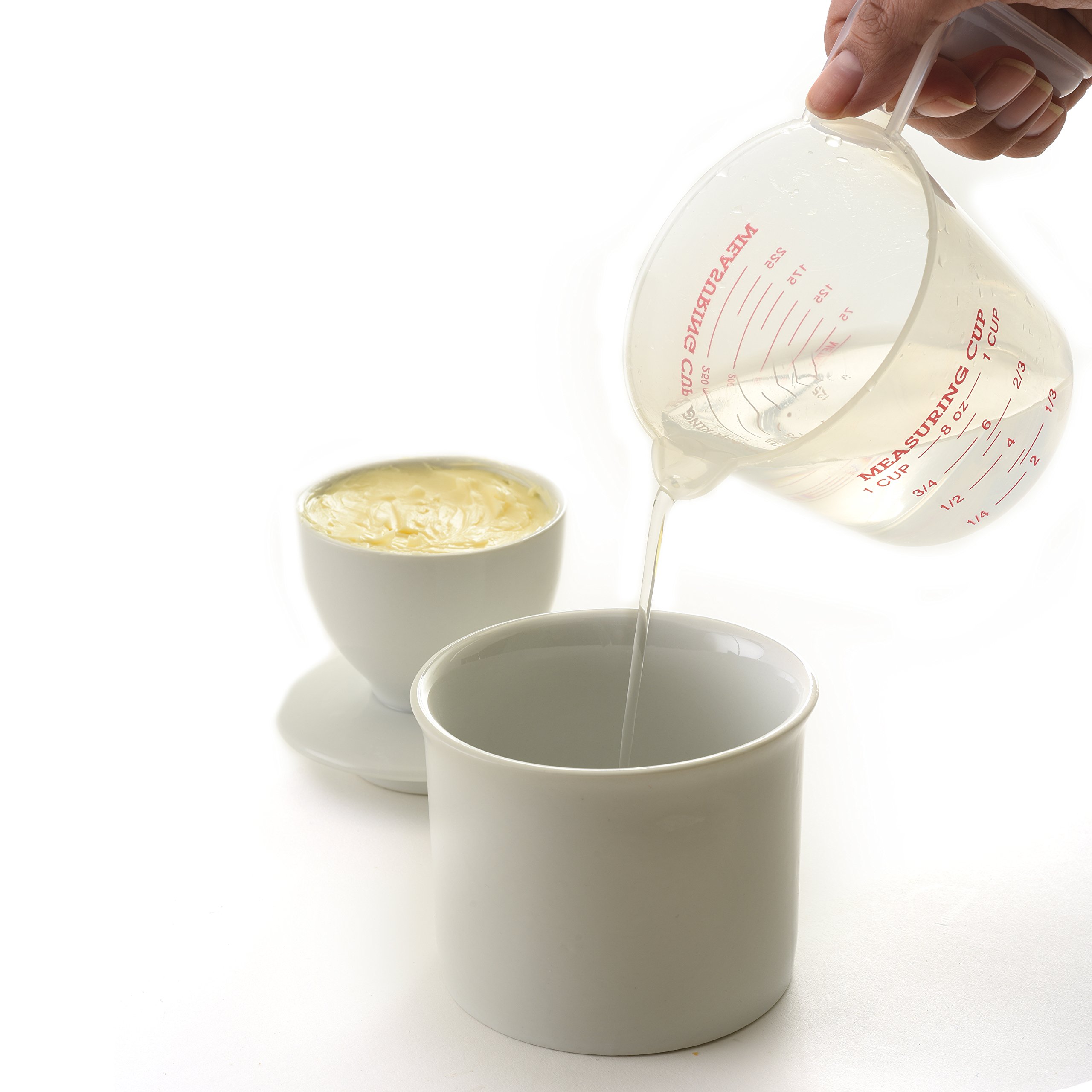 Foto 6 pulgar | Frasco de Porcelana Norpro Blanco-Venta Internacional