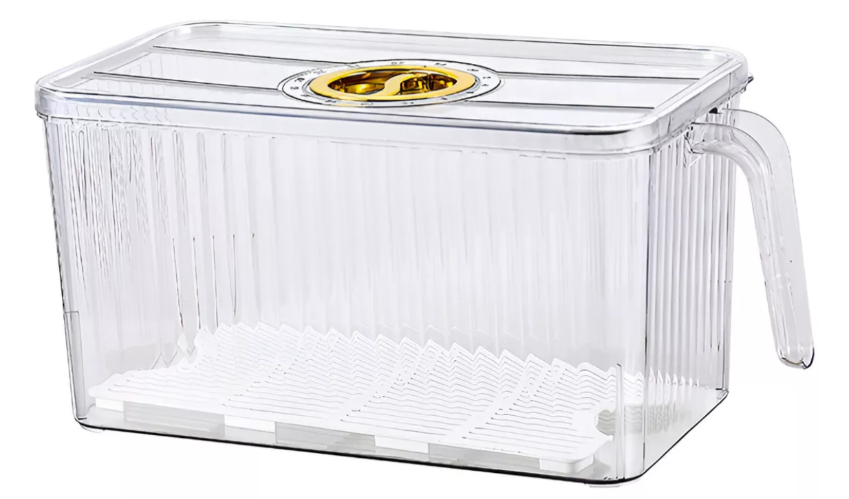 Foto 2 pulgar | Contenedor Para Refrigerador Xtellar Almacenamiento Y Temporizador