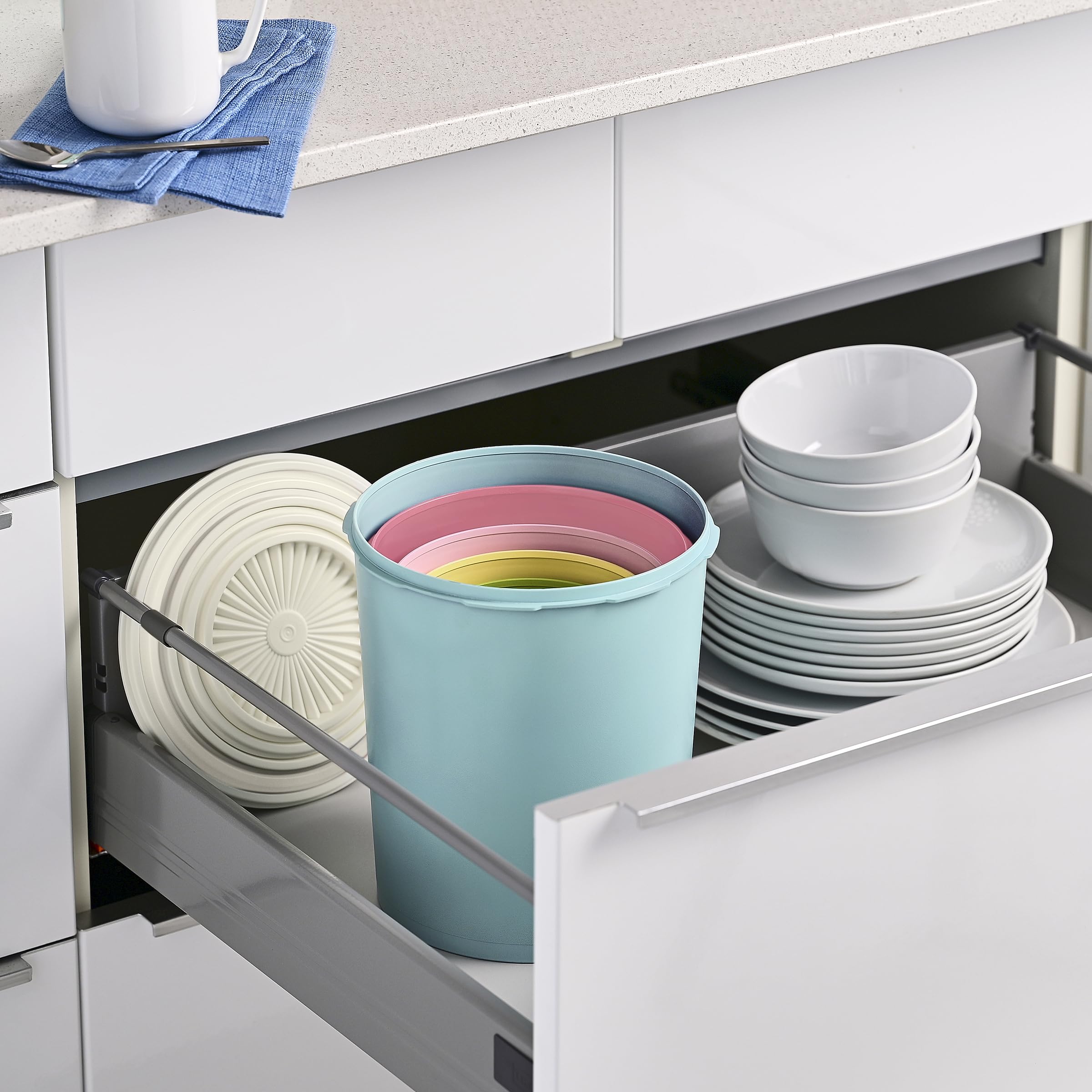 Foto 6 | Set De Botes Tupperware Heritage Collection, 10 Piezas - Venta Internacional.