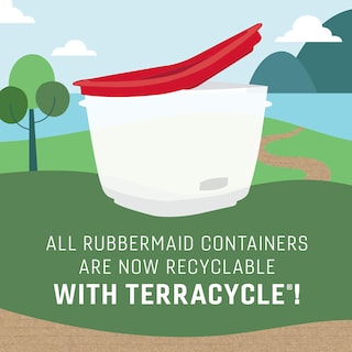 Foto 6 | Recipientes Rubbermaid Para Almacenamiento De Alimentos, 38 Piezas, Transparentes/azules - Venta Internacional.