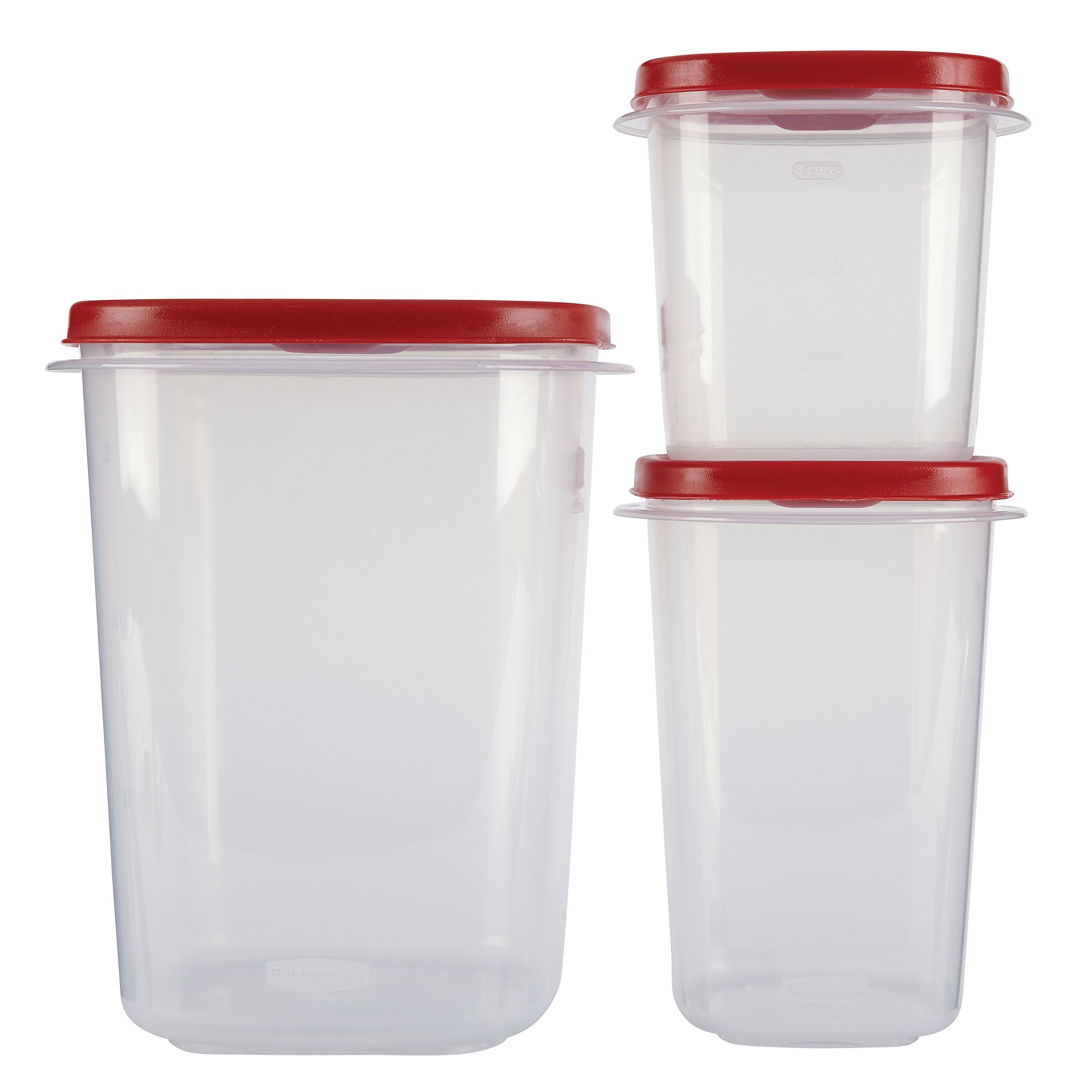 Foto 3 pulgar | Recipientes Rubbermaid Para Almacenamiento De Alimentos Con Tapas Fáciles De Encontrar, 6 Piezas - Venta Internacional.