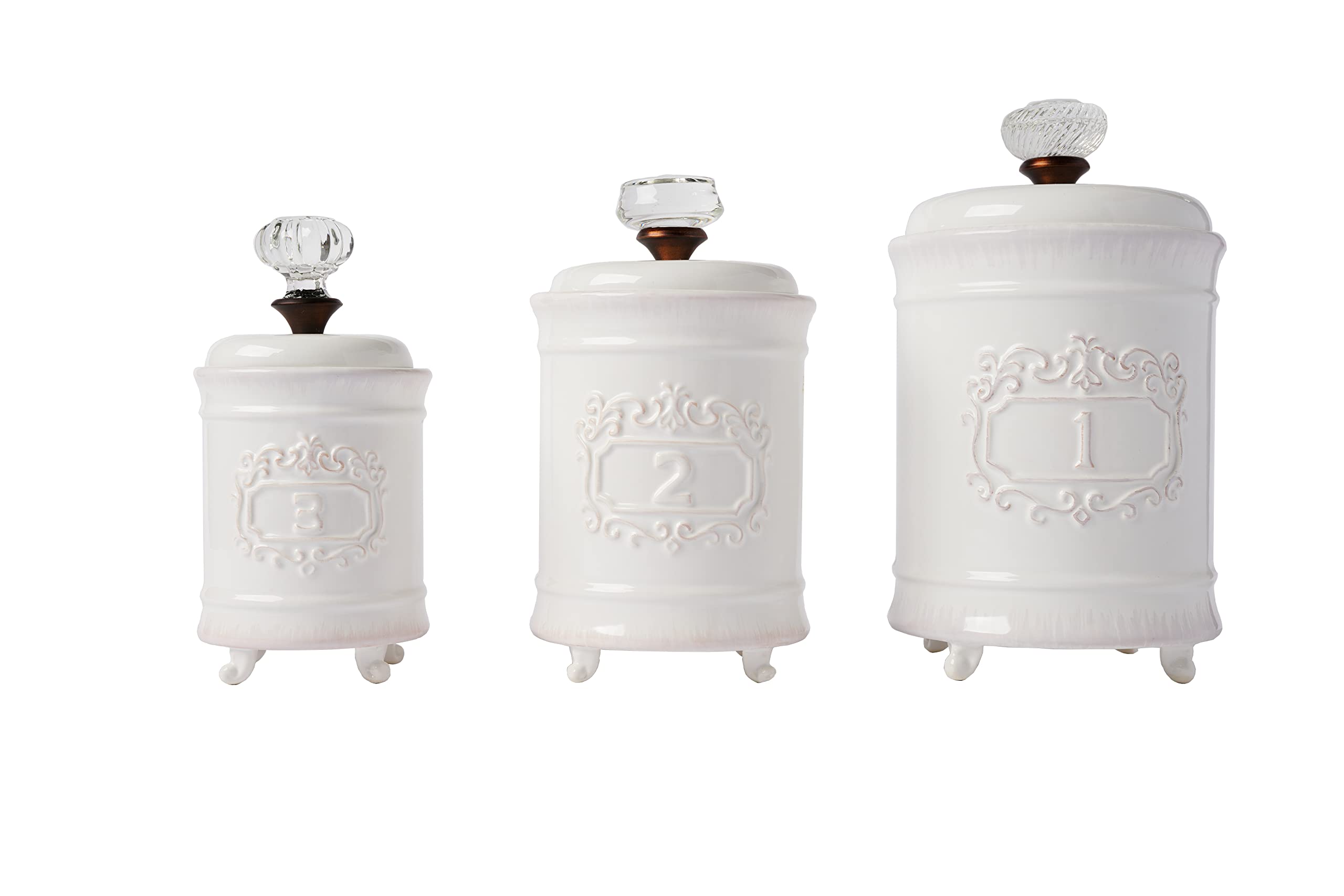 Contenedores de Cerámica Mud Pie 3 Piezas - Venta Internacional