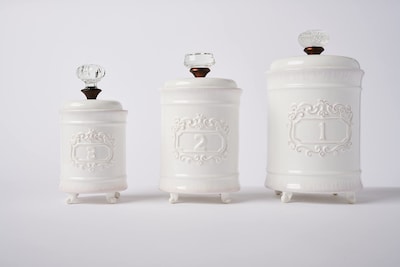 Foto 4 | Contenedores de Cerámica Mud Pie 3 Piezas - Venta Internacional