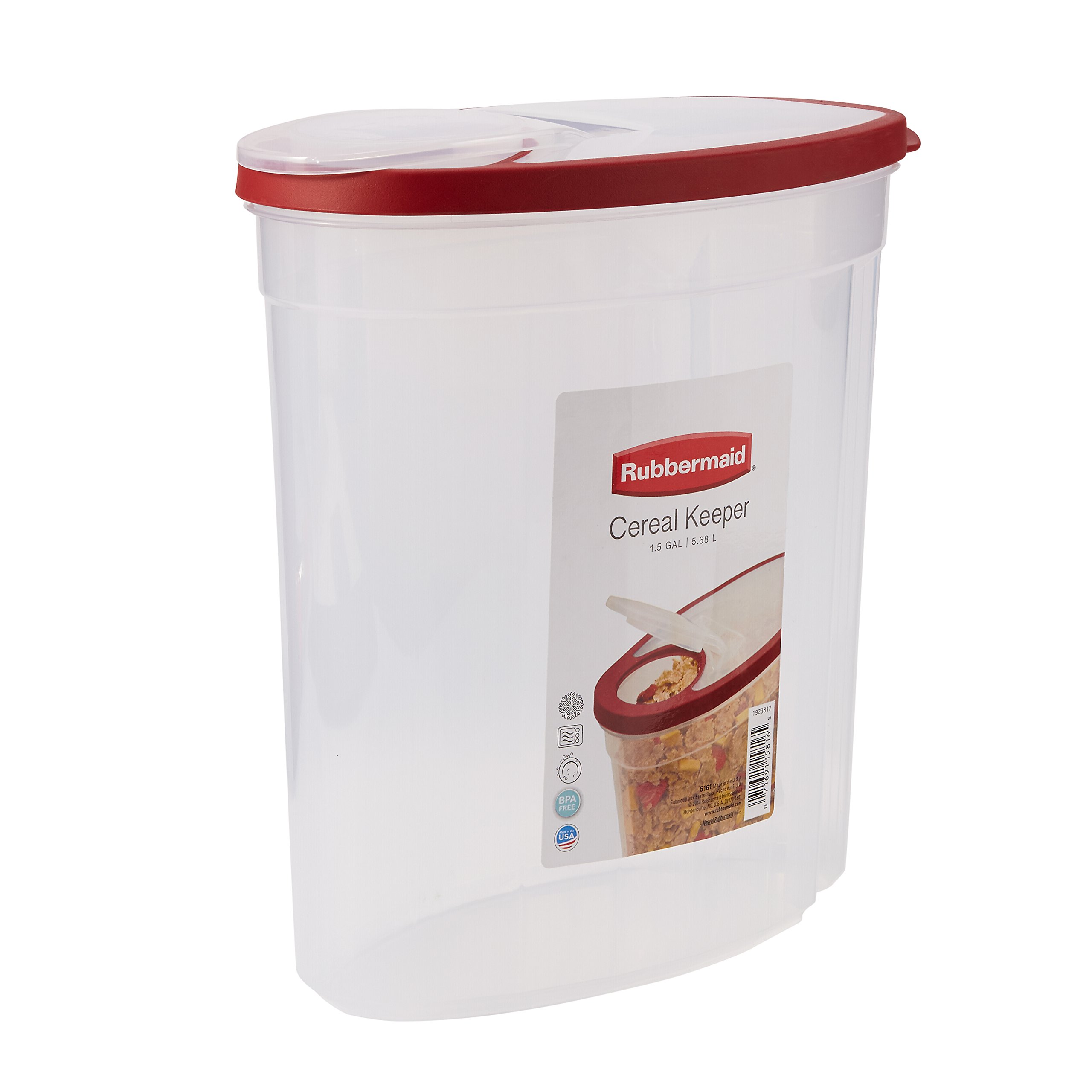 Foto 7 pulgar | Bidón Cereal Keeper Rubbermaid Flex And Seal De 5,7 L - Venta Internacional.
