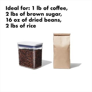 Foto 2 | Recipiente De Almacenamiento De Alimentos Oxo Good Grips Pop 1.6l Hermético - Venta Internacional.