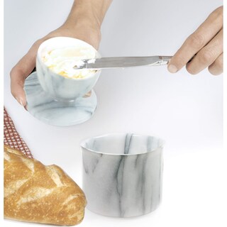 Foto 5 | Butter Keeper Norpro Marble, Color Blanquecino, Capacidad Para 1 Barra - Venta Internacional.