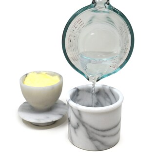 Foto 6 | Butter Keeper Norpro Marble, Color Blanquecino, Capacidad Para 1 Barra - Venta Internacional.