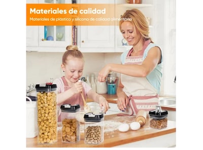 Foto 2 | Recipientes Xtellar Herméticos Almacenamiento