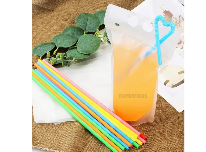 Foto 4 pulgar | 50 Xtellar Bolsas Portátiles De Bebidas Portátiles 750ml Y 50pajitas