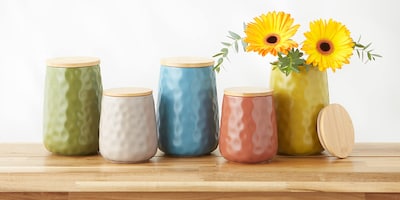 Foto 6 | Set De Bidones Dii Colección De Accesorios De Cocina Storm Blue - Venta Internacional.
