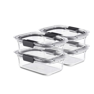 Foto 1 | Recipientes Para Alimentos Rubbermaid Brilliance Glass 760 Ml (3,2 Tazas) - Venta Internacional.