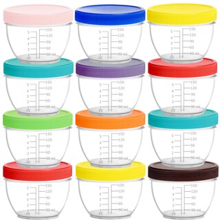 Foto 1 | Baby Food Storage Youngever, 18 Envases De 180 Ml Con Tapa - Venta Internacional.