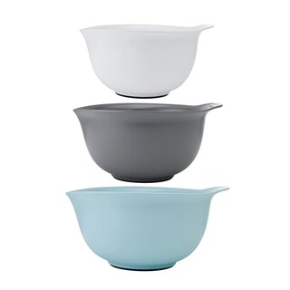 Foto 1 | Juego De 3 Tazones De Plástico Para Mezclar Kitchenaid, Universales, Anidados - Venta Internacional.