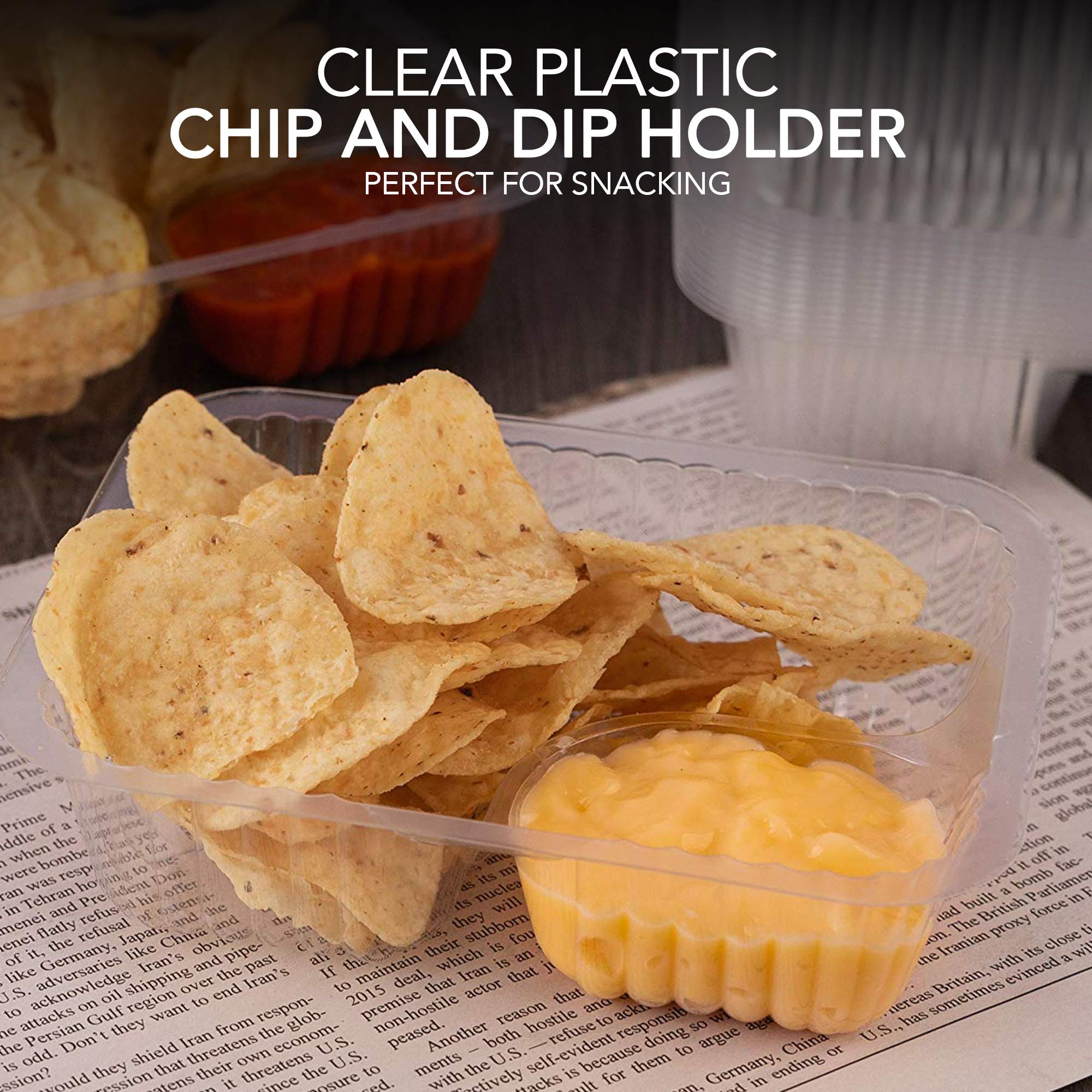 Foto 5 | Bandejas De Plástico Para Nachos Stock Your Home, 350 Ml (paquete De 200) - Venta Internacional.