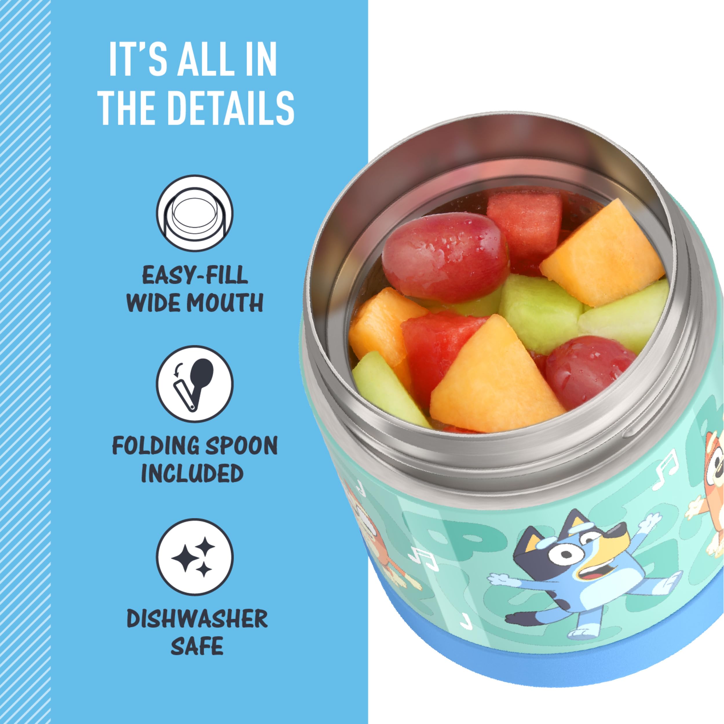 Foto 5 pulgar | Tarro Aislante Para Alimentos Thermos Funtainer De 300 Ml Con Cuchara Plegable - Venta Internacional.