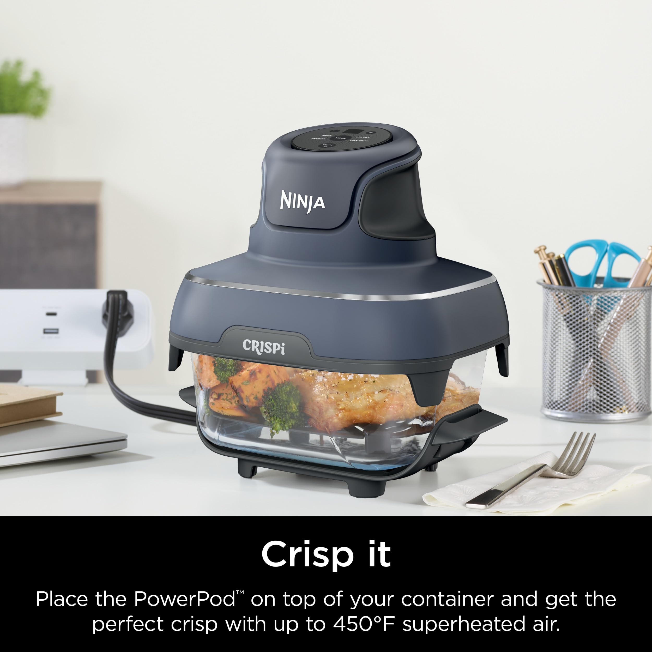Foto 6 | Recipientes De Vidrio Ninja Tempware De 6 Tazas  Paquete De 2  Para Preparar Comidas - Venta Internacional.