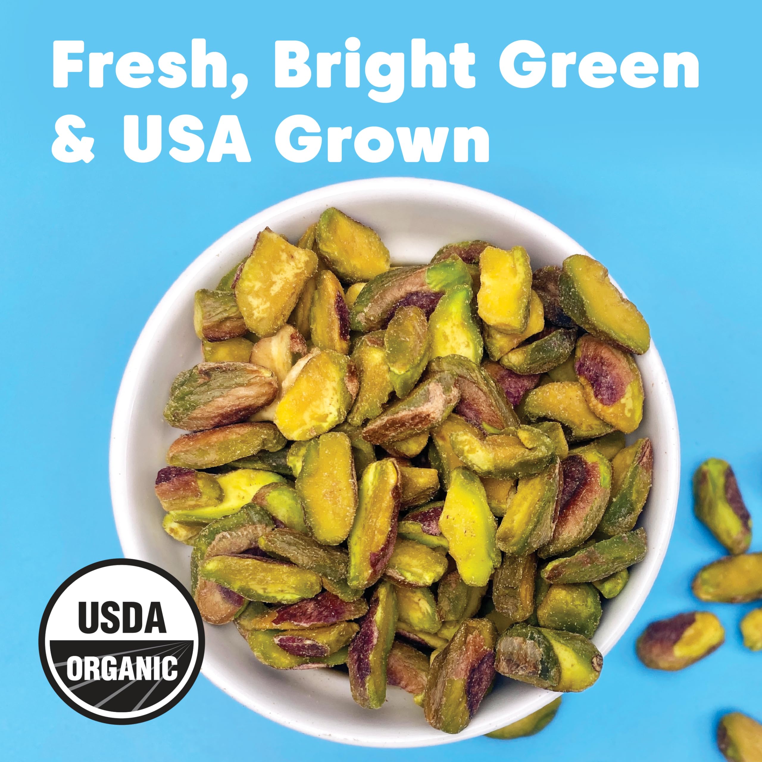 Foto 3 | Mitades De Pistacho Wilderness Poets Organic 227 G - Venta Internacional.