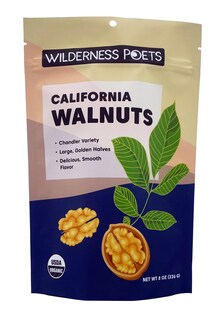 Foto 1 | Walnuts Wilderness Poets California Organic Crudas 227 G - Venta Internacional.