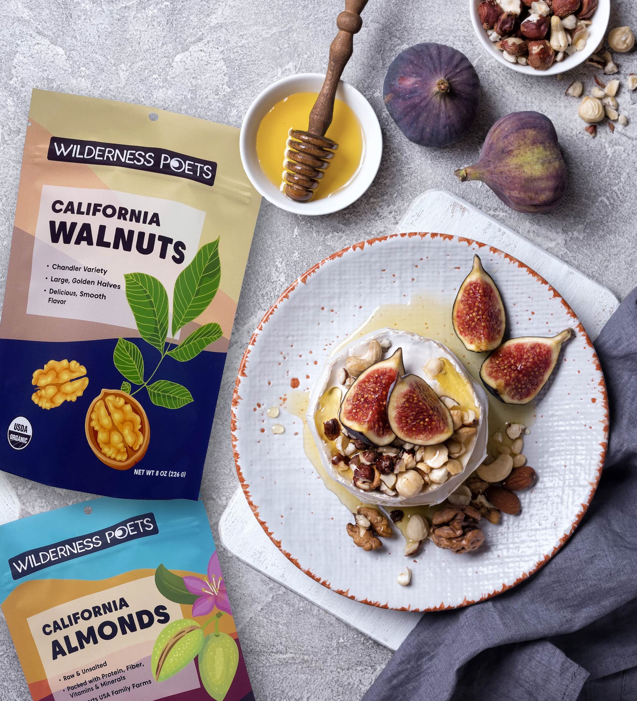 Foto 6 pulgar | Walnuts Wilderness Poets California Organic Crudas 227 G - Venta Internacional.