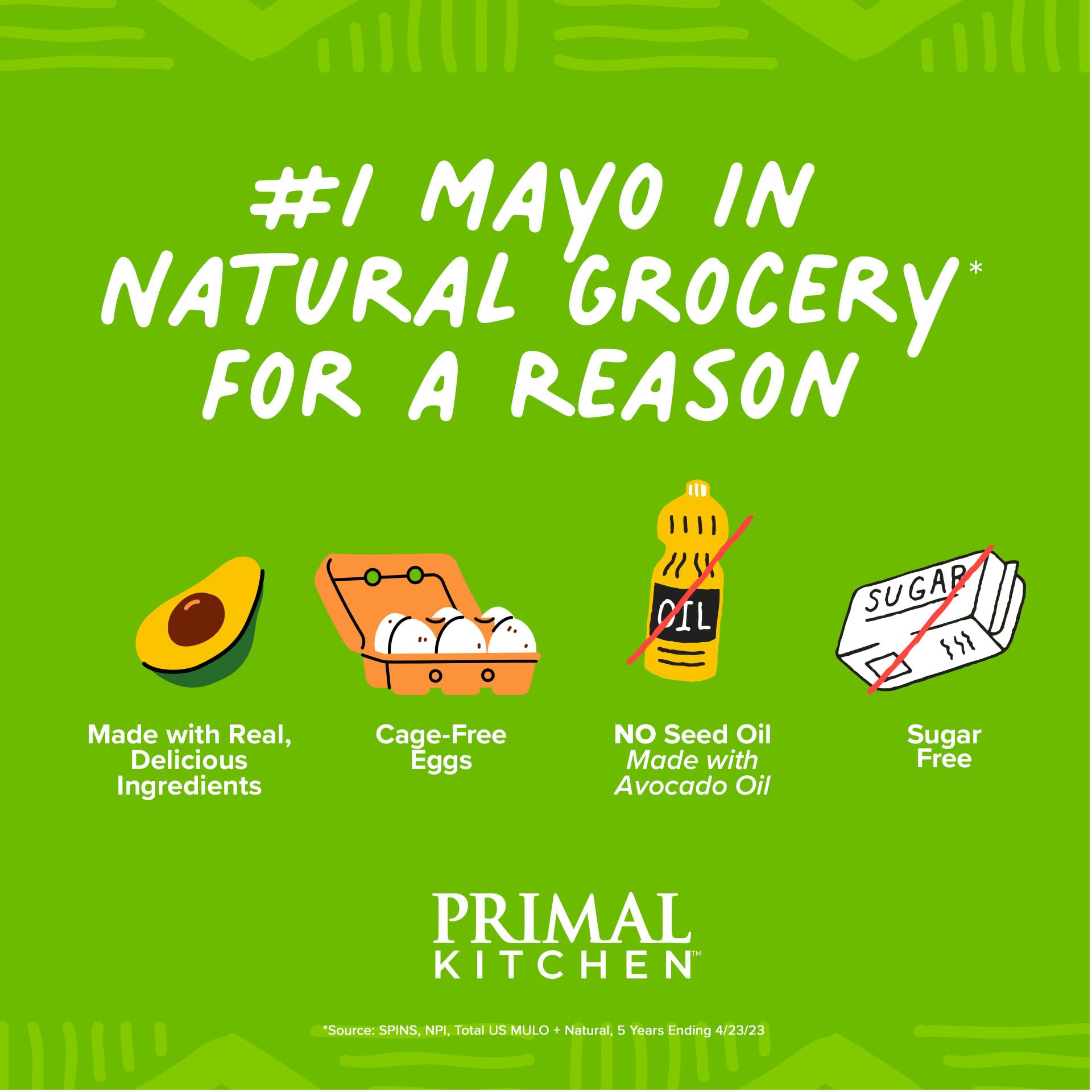 Foto 7 | Aceite De Aguacate Mayonesa Primal Kitchen 500 Ml - Venta Internacional.