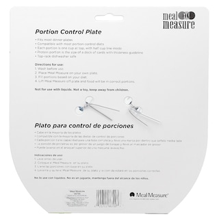 Foto 2 | Plato De Control De Porciones Flents Meal Meal Meal Meal Meal Meal Me - Venta Internacional.