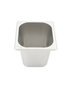 Foto 5 | Inserto Shorbull Acero Inoxidable 1/6 Con Tapa 6.5cm