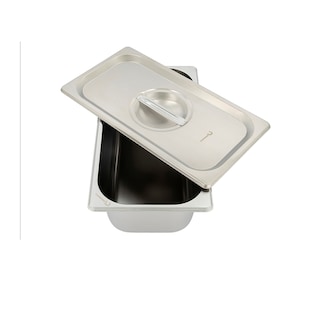 Foto 5 | Inserto Shorbull Acero Inoxidable 1/3 Con Tapa 6.5cm