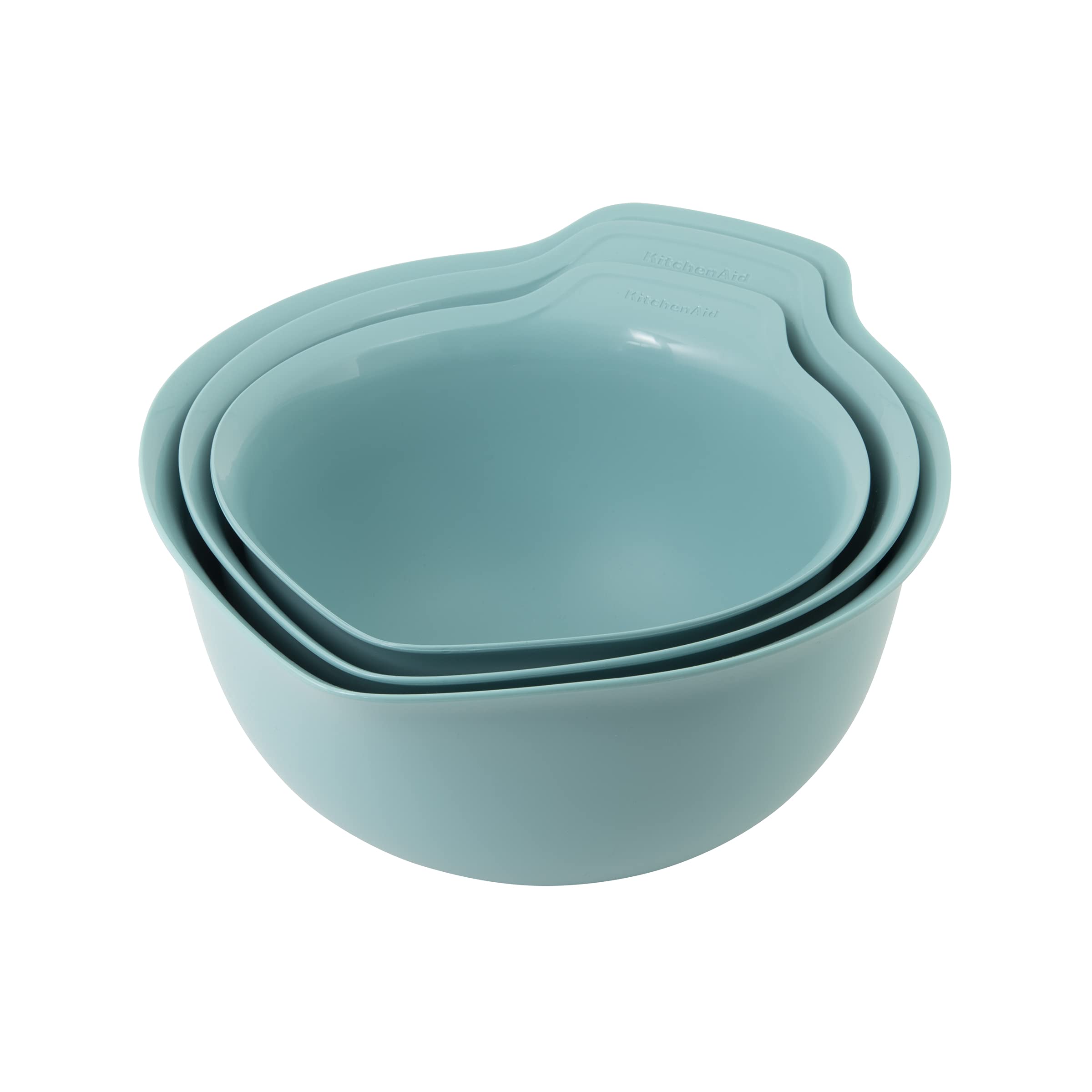 Foto 2 | Juego De 3 Tazones De Plástico Para Mezclar Kitchenaid  Universales  Anidados - Venta Internacional.