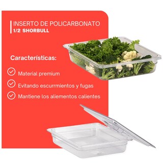 Foto 5 | Inserto Shorbull Policarbonato 1/2 con Tapa 15 cm