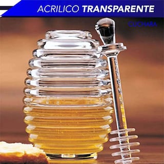Foto 3 | Tarro Mielero de Plástico Chic Fantasy Transparente