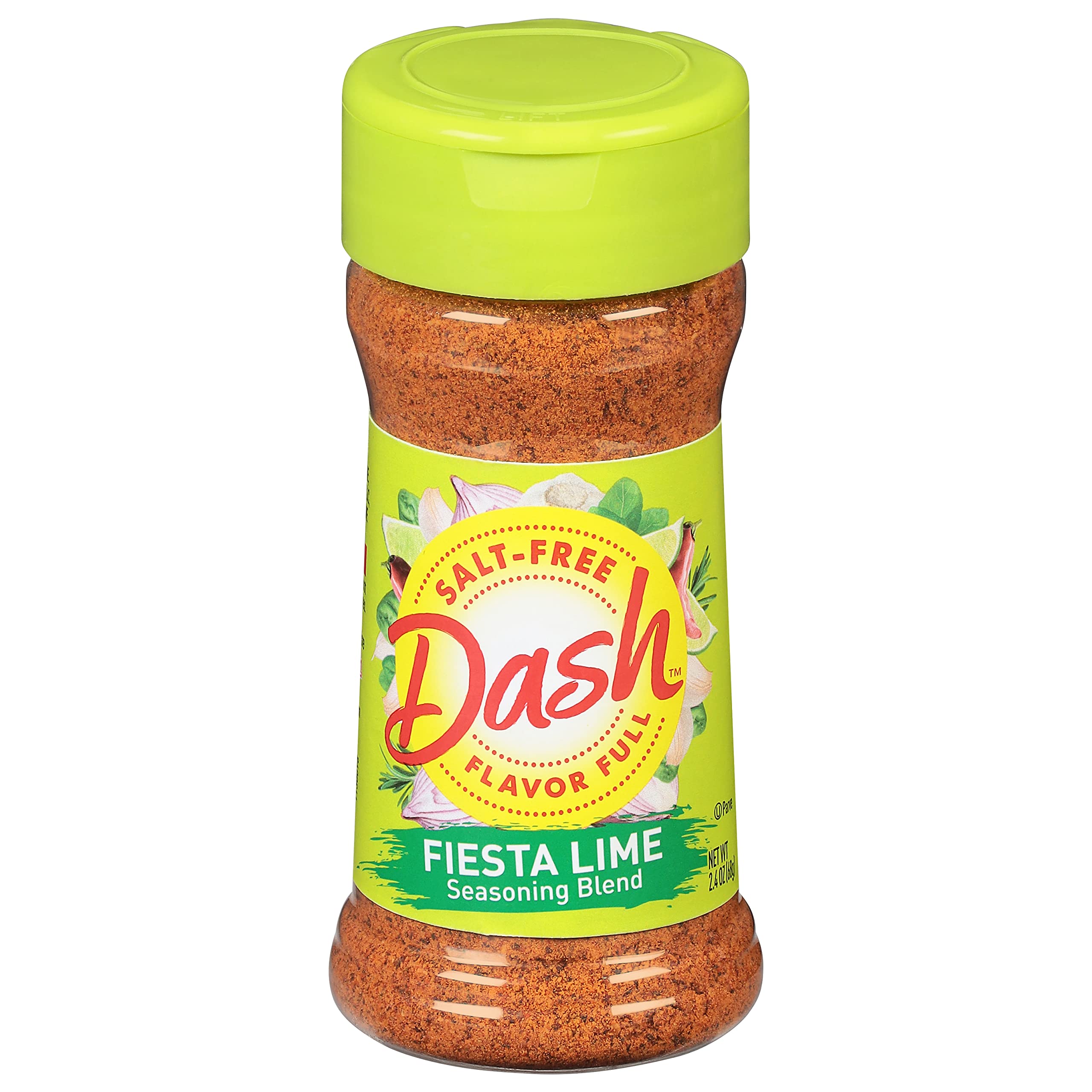 Mezcla De Condimentos Dash Fiesta Lime Sin Sal, 68 Ml (paquete De 8) - Venta Internacional.