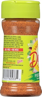 Foto 2 | Mezcla De Condimentos Dash Fiesta Lime Sin Sal, 68 Ml (paquete De 8) - Venta Internacional.