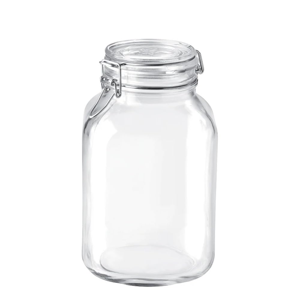 Foto 3 pulgar | Tarro De Vidrio Bormioli Rocco Fido Boca Ancha 3l Para Enlatar - Venta Internacional.