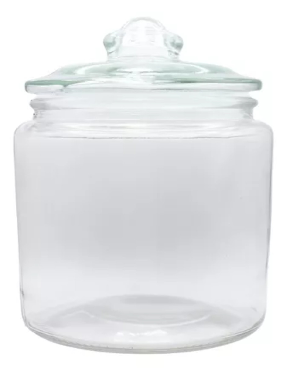 Foto 2 | Tarro Galletero De Vidrio + Termo De Agua De Regalo Güish