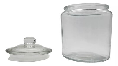 Foto 3 | Tarro Galletero De Vidrio + Termo De Agua De Regalo Güish