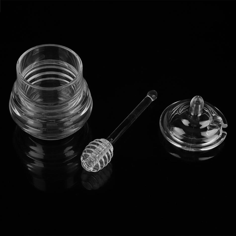 Foto 4 pulgar | Tarro De Miel Sanlin Beans Transparent Beehive 245 Ml Con Gotero - Venta Internacional.