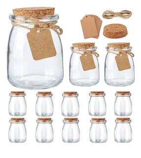 Foto 1 | 12 Xtellar Tarros De Velas Vacios Frascos De Vidrio Con Tapa 200 Ml