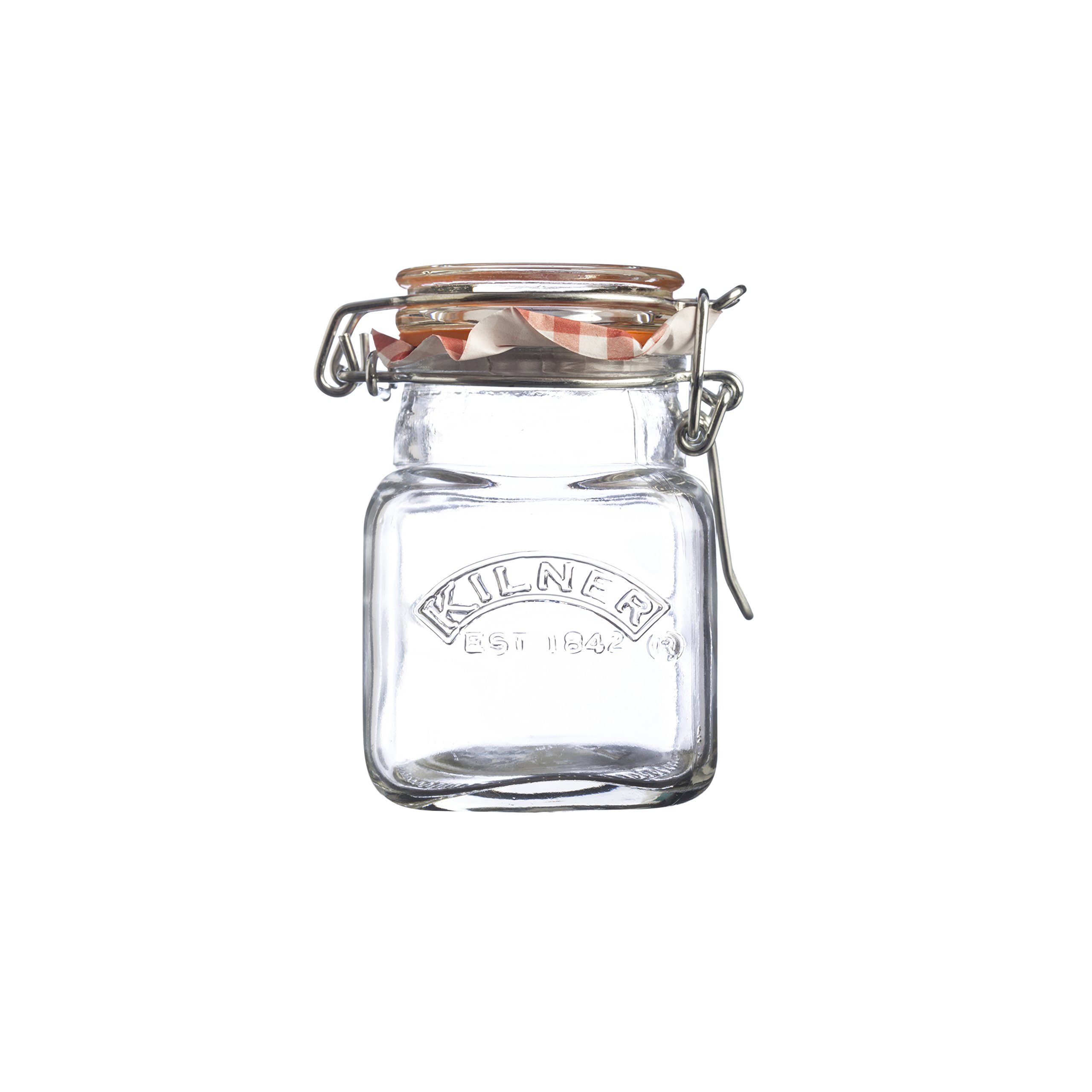 Foto 4 | Tarro De Cristal Para Especias Kilner Square Con Tapa Abatible, 70 Ml - Venta Internacional.