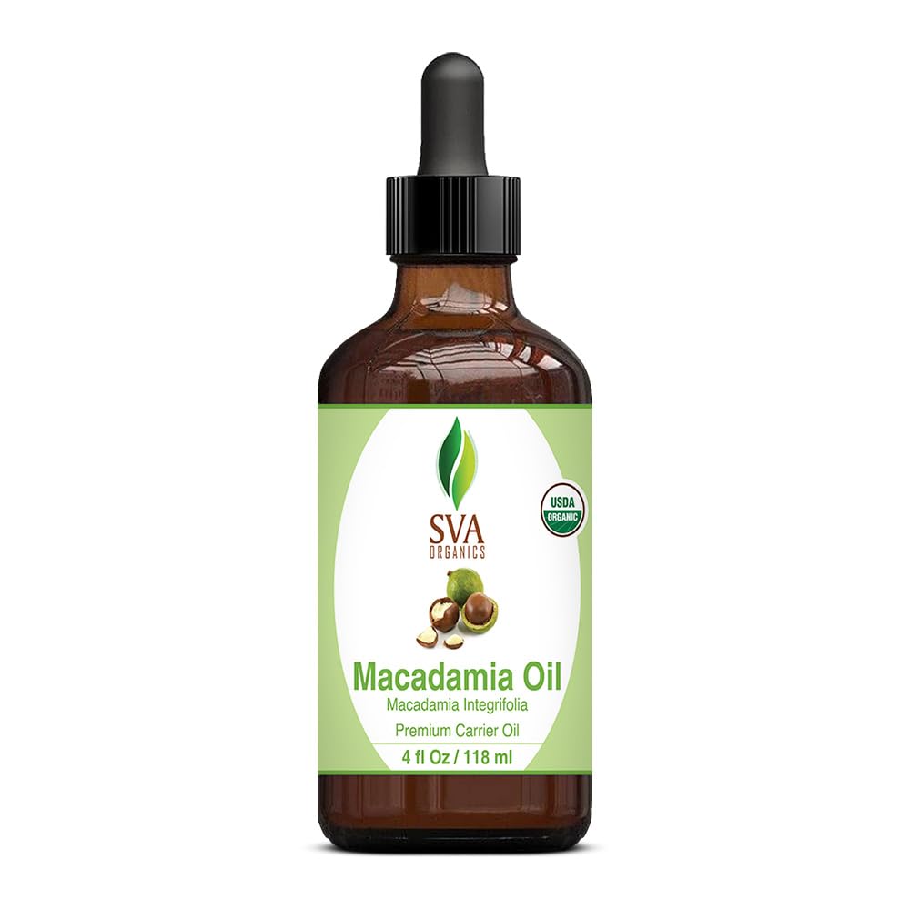 Foto 5 pulgar | Aceite De Semillas De Macadamia Orgánico Sva 120 Ml, 100% Natural, Prensado En Frío - Venta Internacional.
