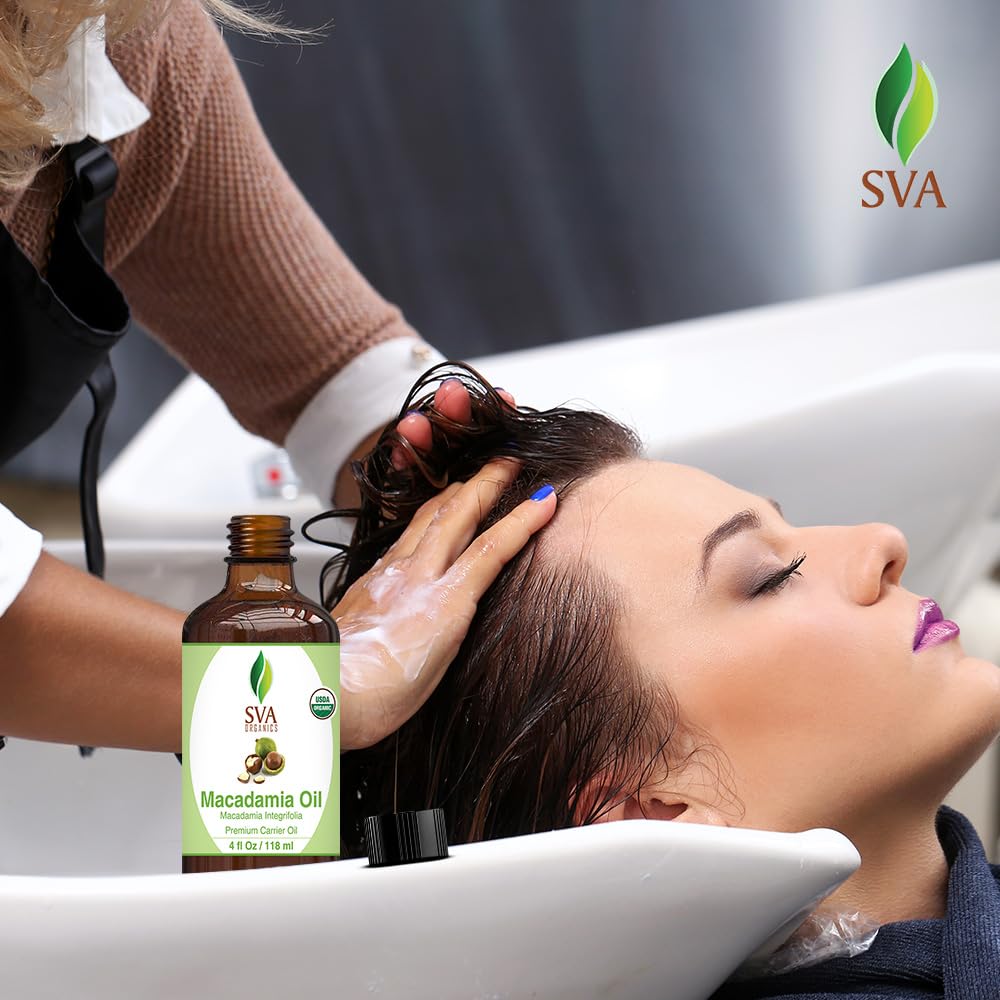 Foto 7 pulgar | Aceite De Semillas De Macadamia Orgánico Sva 120 Ml, 100% Natural, Prensado En Frío - Venta Internacional.