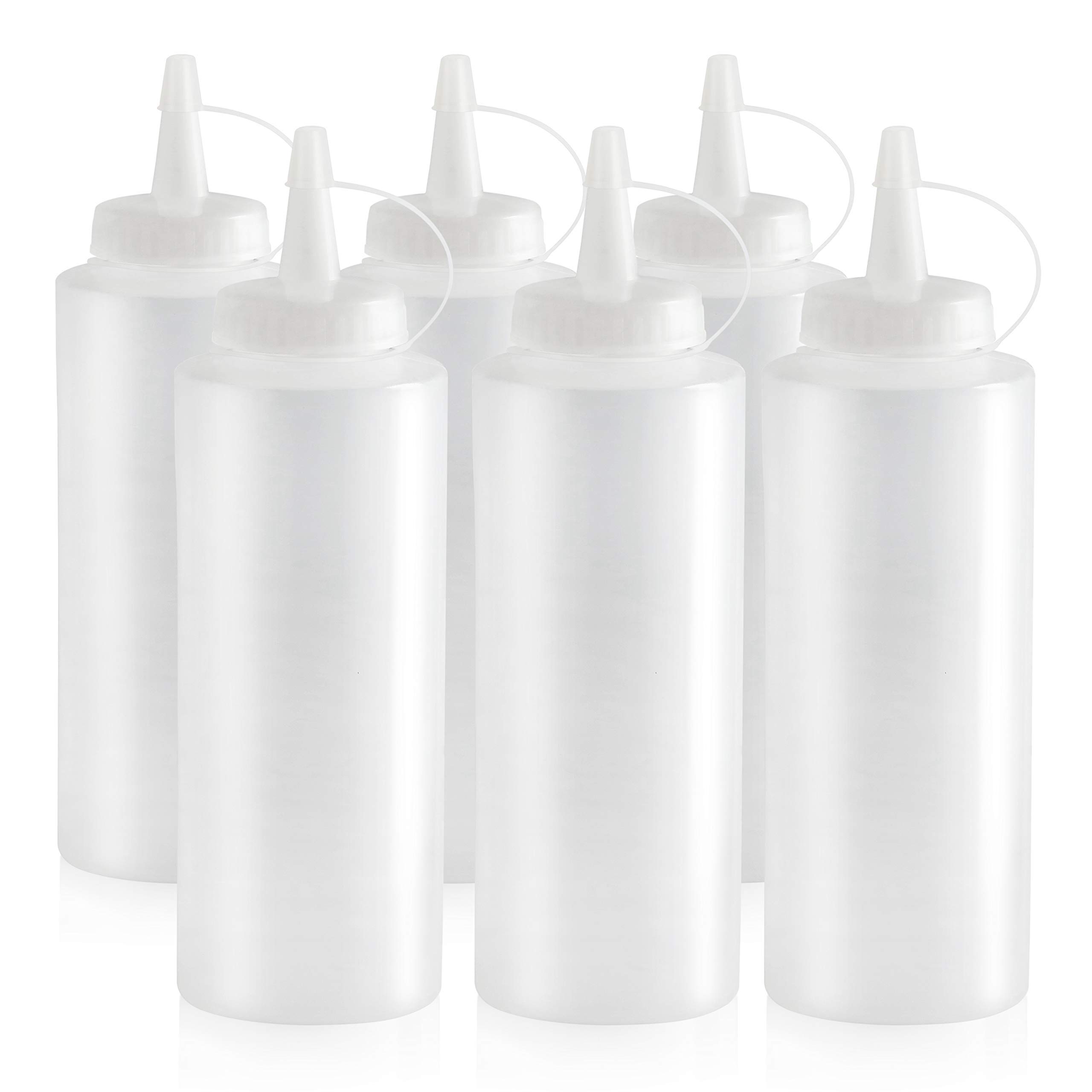 Foto 2 | Botella Squeeze New Star Restaurant Quality, 350 Ml, Juego De 6 Unidades, Transparente - Venta Internacional.